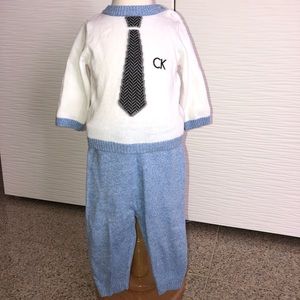 Newborn Calvin Klein 2Pcs Set.